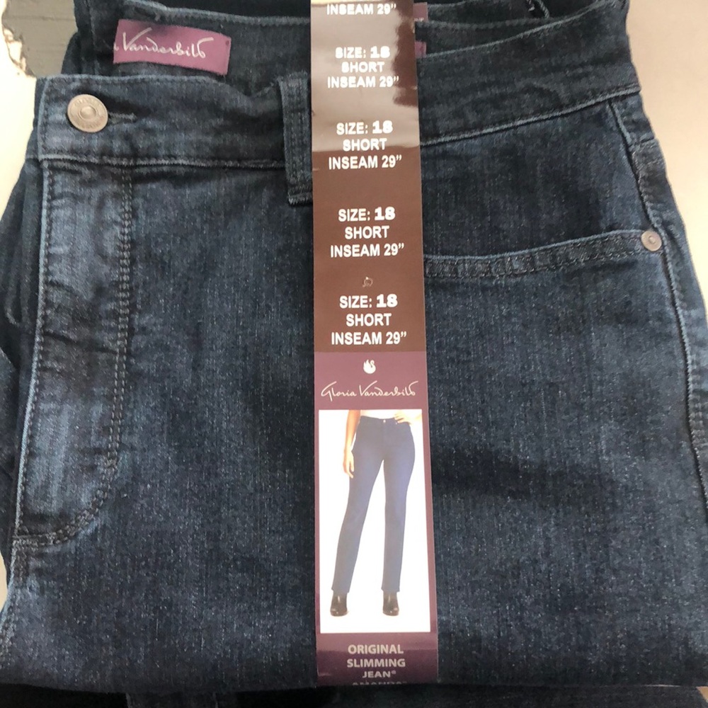Gloria Vanderbilt AMANDA JEANS 🌟